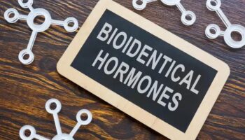 Plate Bioidentical hormones