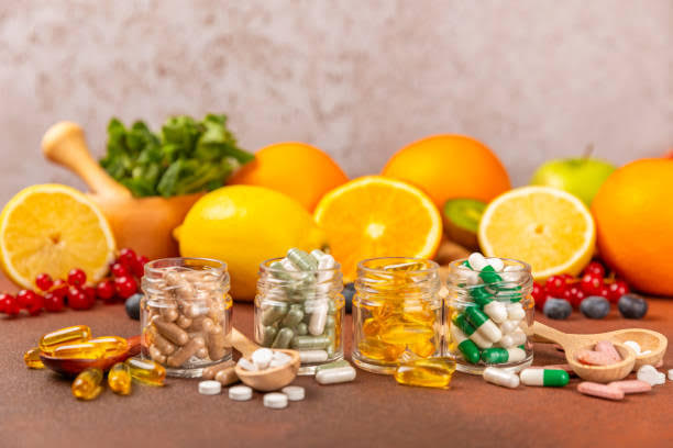 Vitamins and supplements.