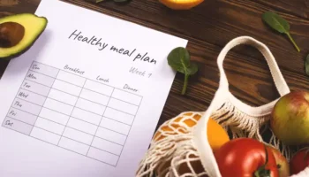 7-day healthy meal plan for women 40+