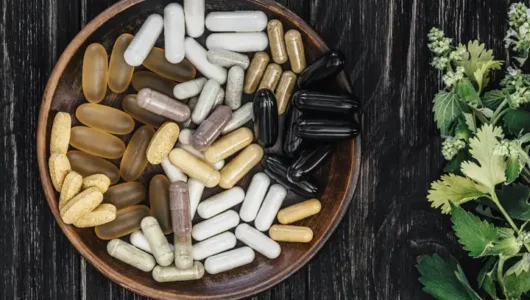 Multivitamin for women over 40 supporting energy, hormone balance, and overall health with essential vitamins and nutrients.