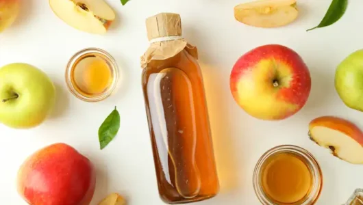 Bottle of apple cider